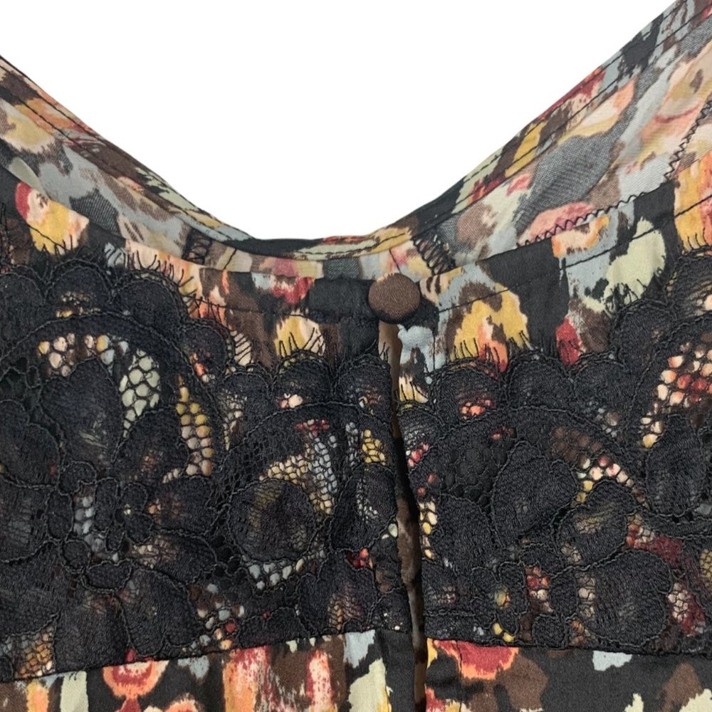 Free People Women's Cami Sleeveless Little Dreams Camisole Tank Top Black Small - Picture 8 of 10